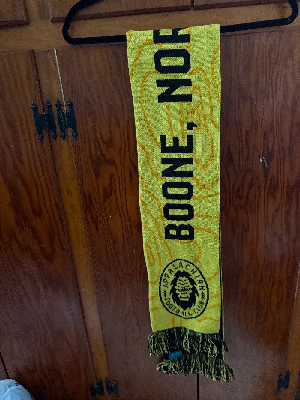Appalachian Football Club knit scarf